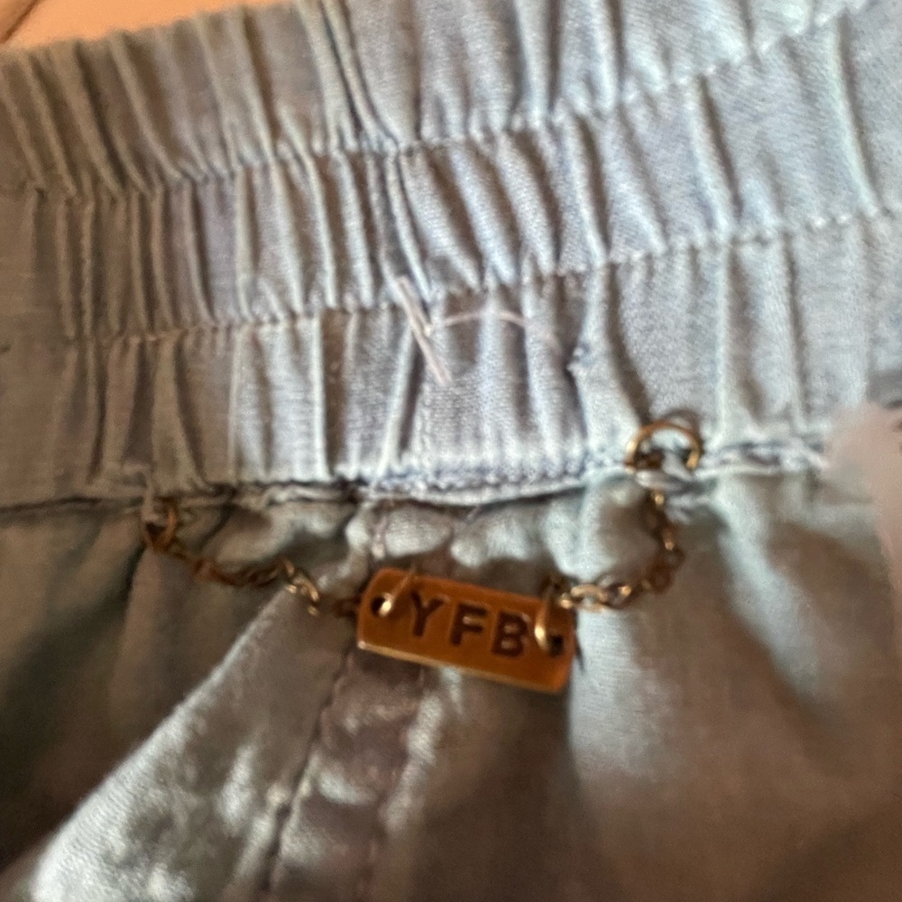 Young Fabulous & Broke blue tencel joggers - Picture 4 of 6